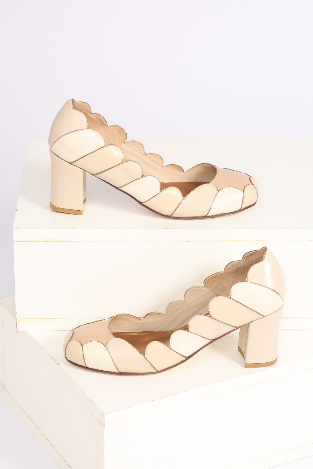 Scarpin Cinthia Nude Areia