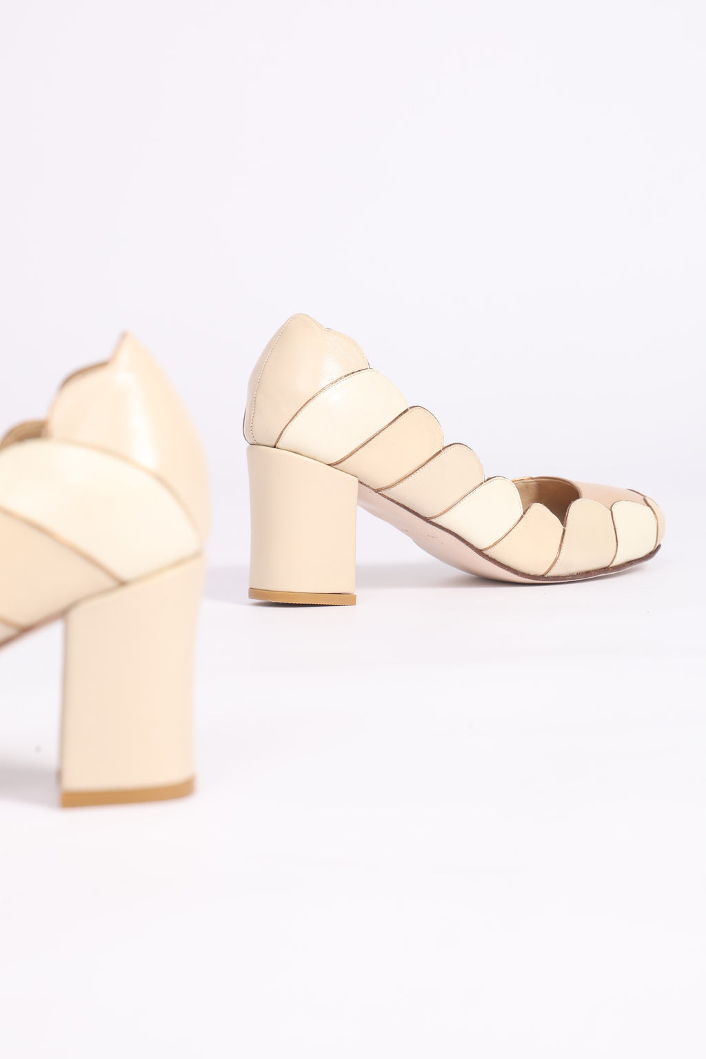 Scarpin Cinthia Nude Areia