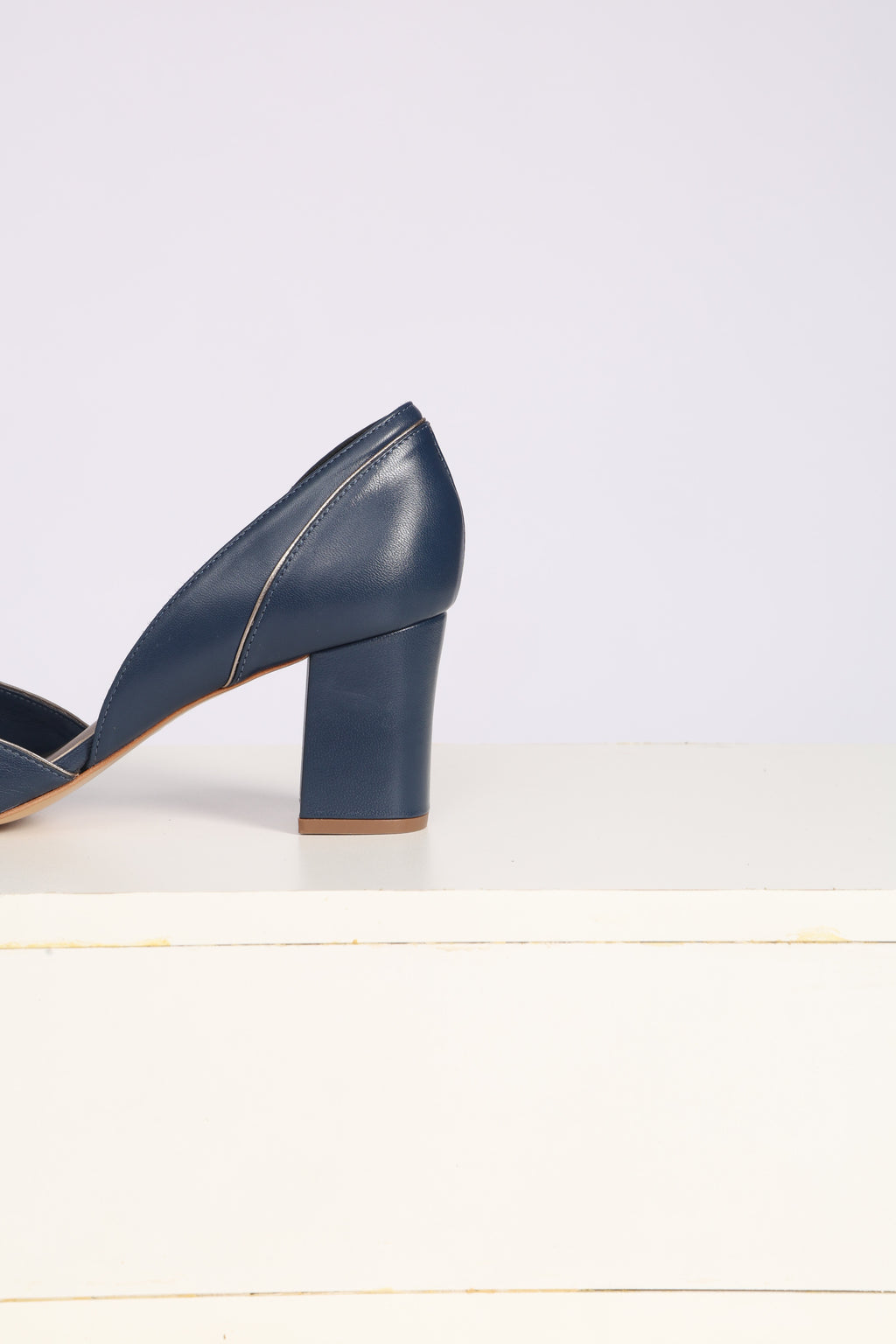 Navy Blue Lily Shoe