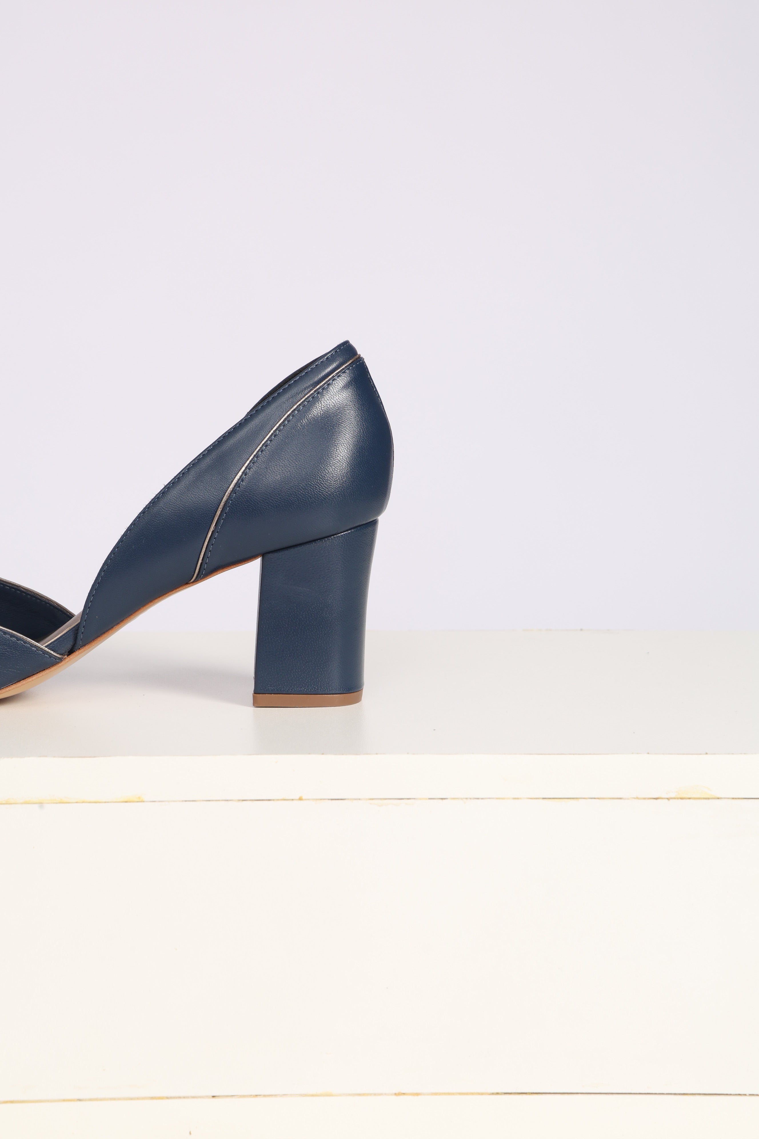 Navy Blue Lily Shoe