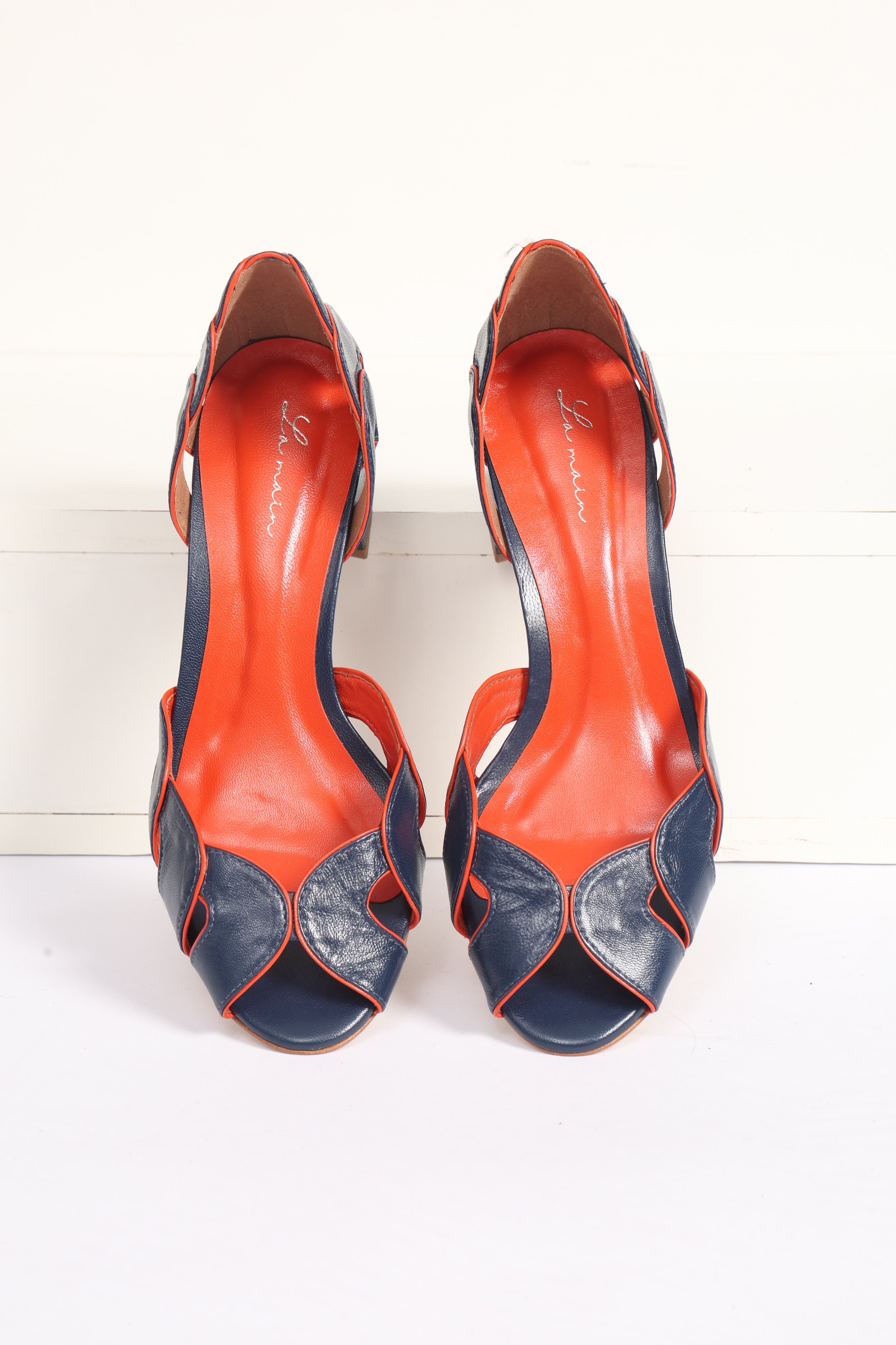 Peep Toe Mila Marinho Coral