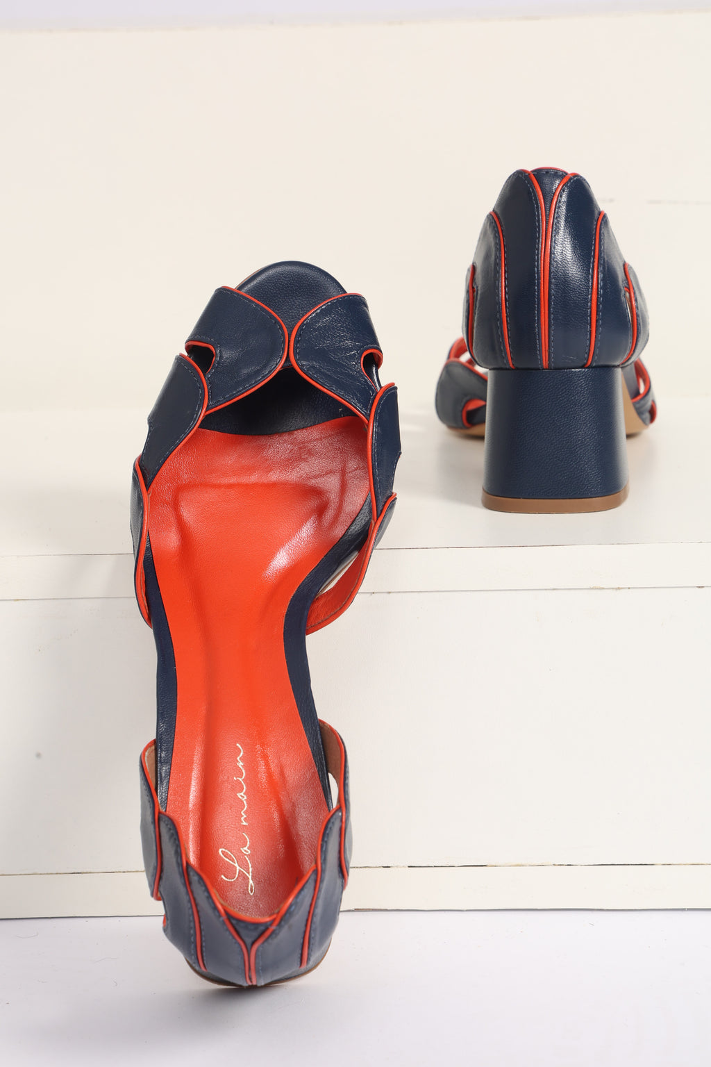 Peep Toe Mila Marinho Coral