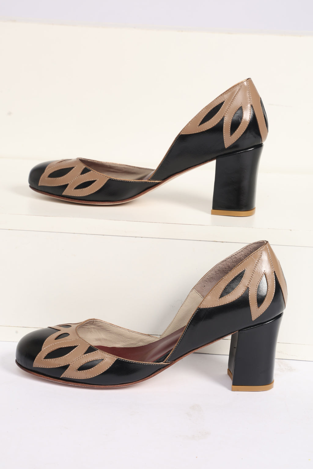 Sapato Boneca Juliana Preto c/ Fendi