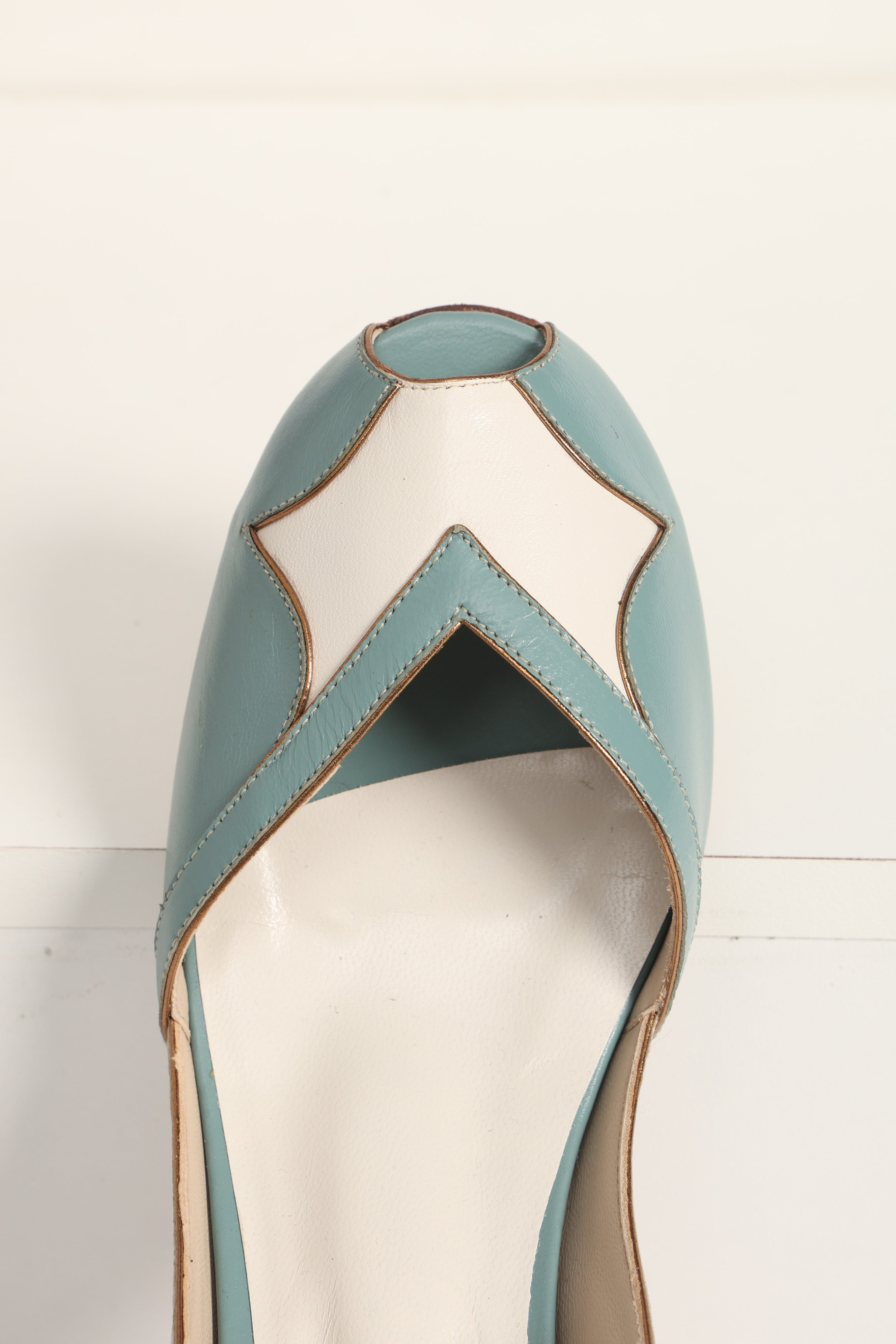 Michele Verde Agua c/ Off White