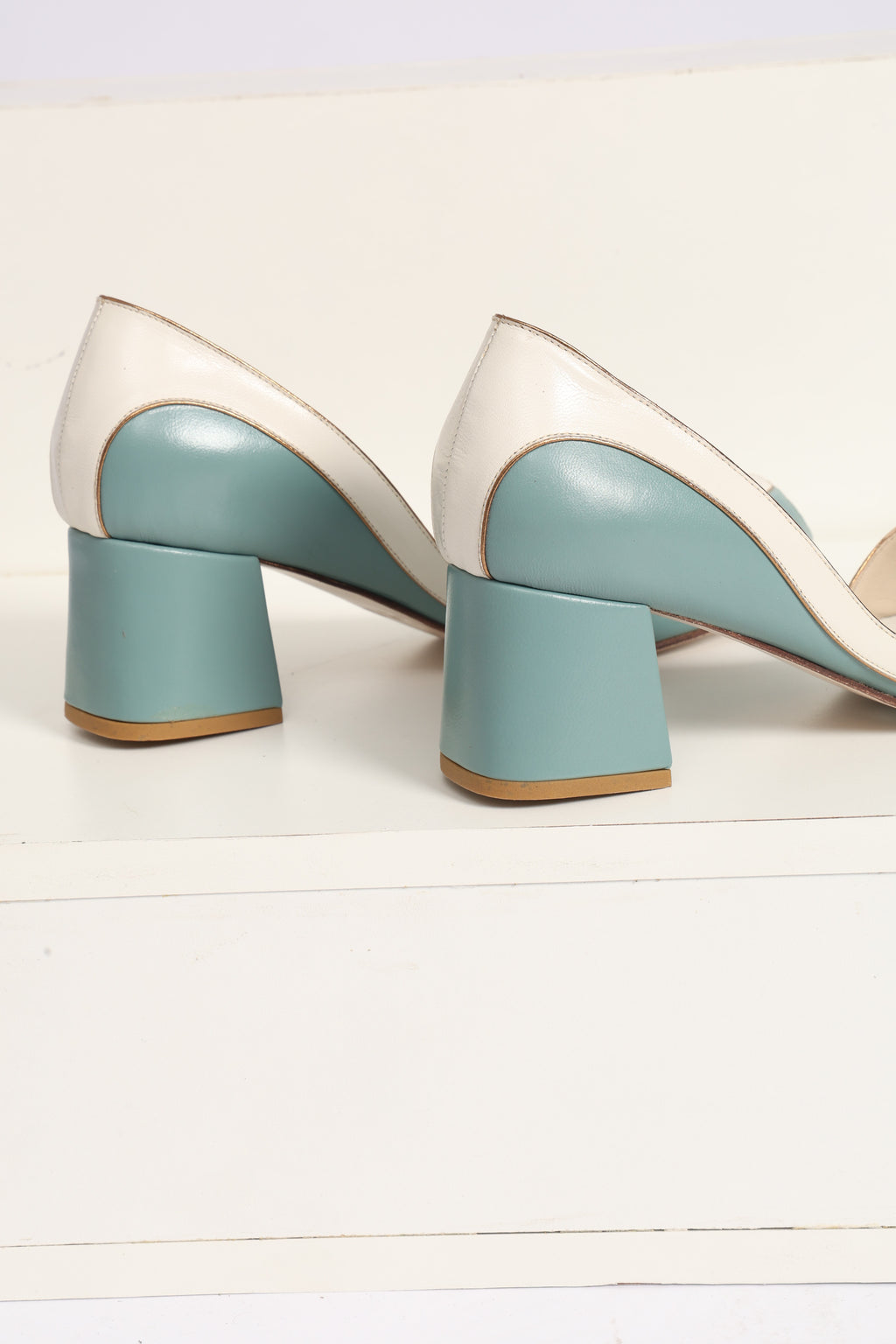 Michele Verde Agua c/ Off White