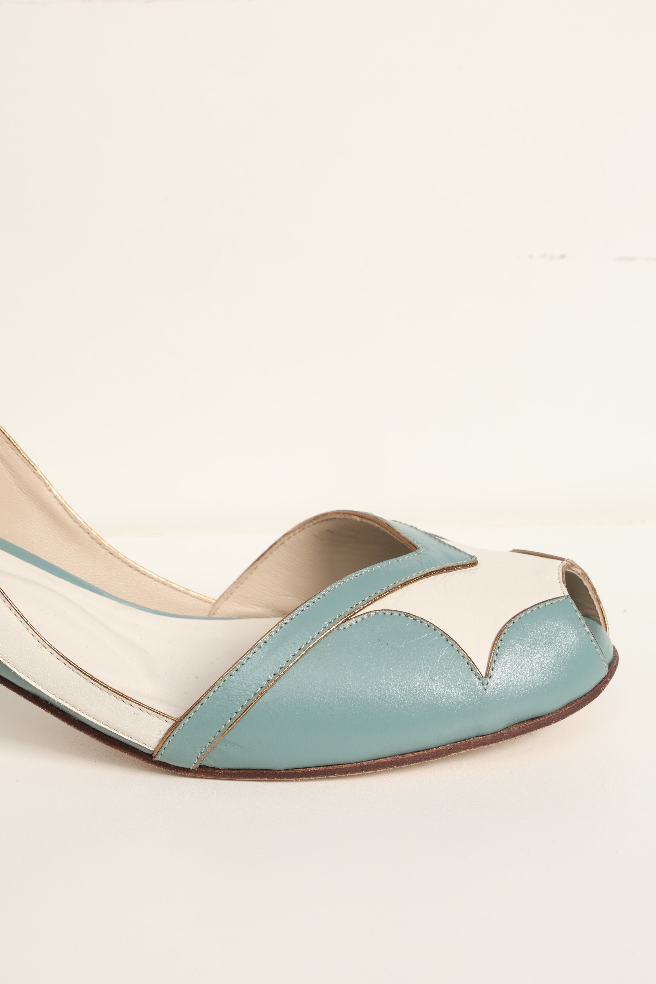 Michele Verde Agua c/ Off White