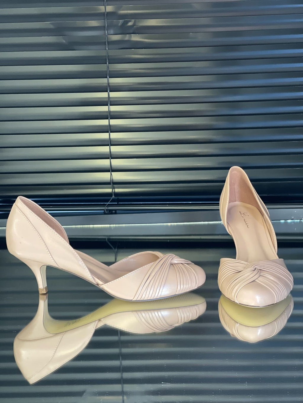 Sapato Paola Salto Fino Nude Rose