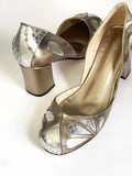 Catarina Metallic Bicolor Shoe