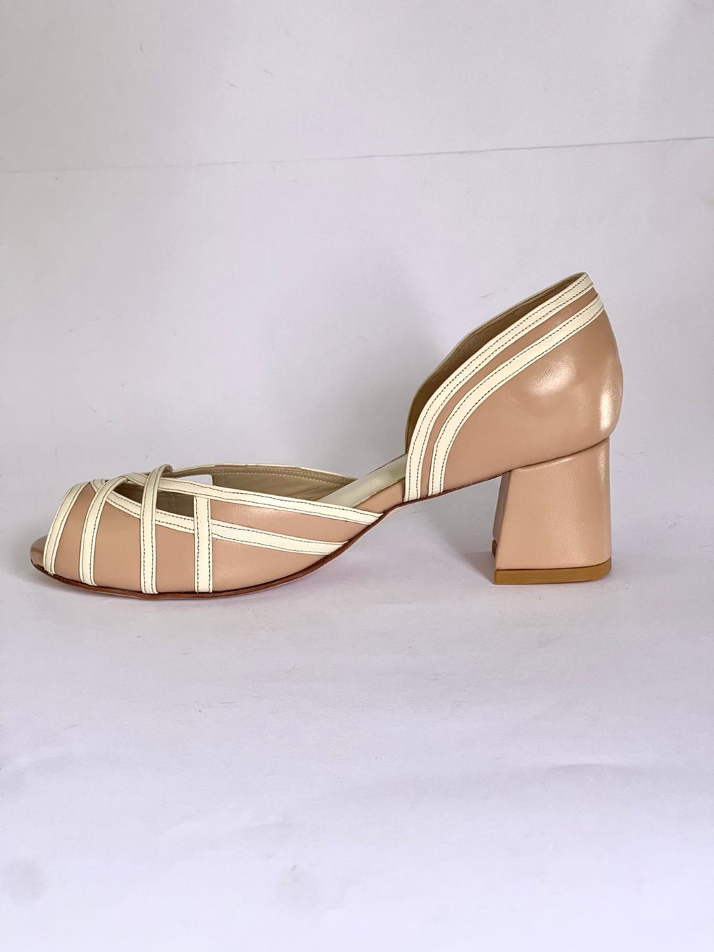 Peep Toe Isabela Nude Rose