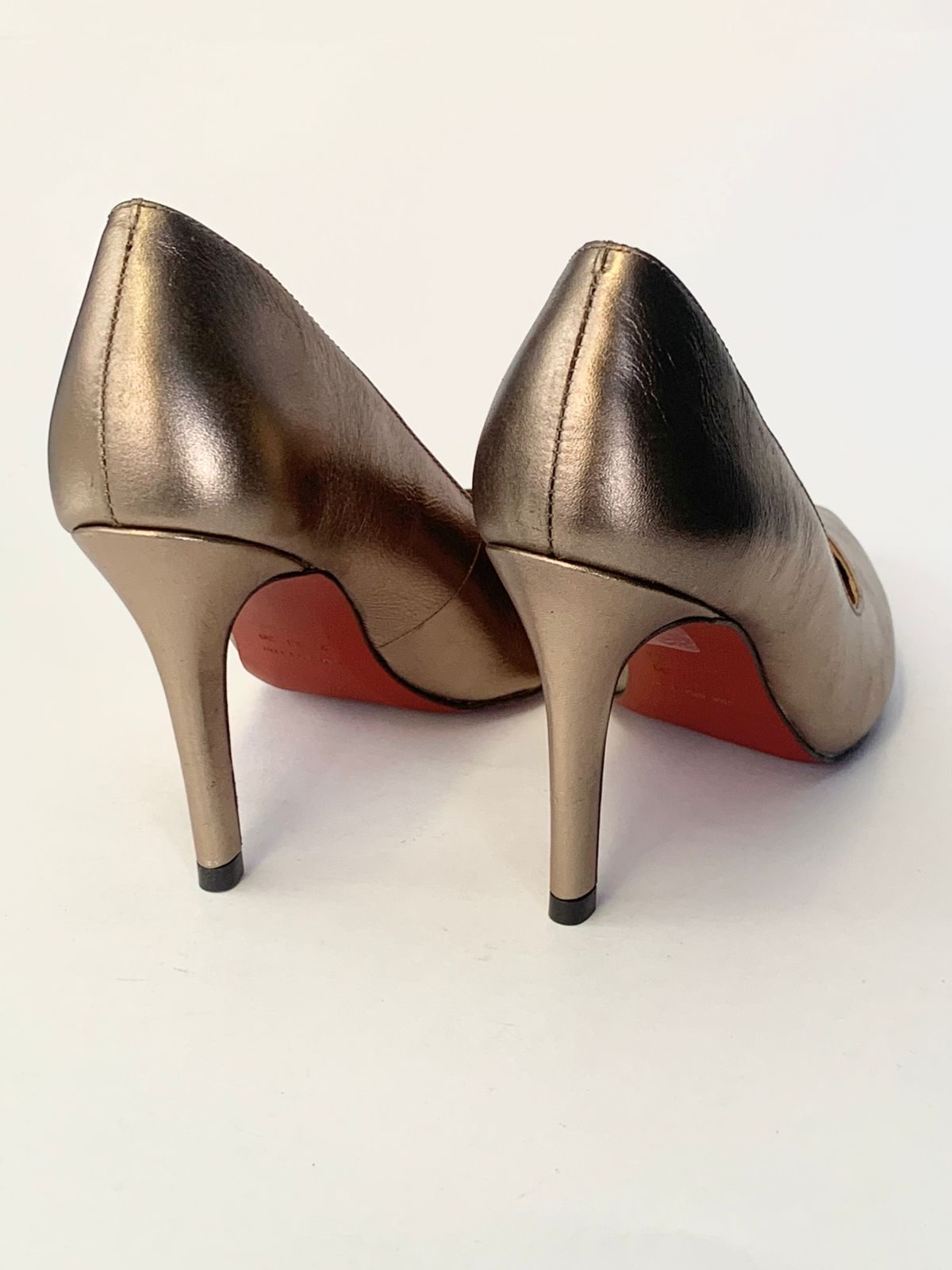Scarpin Jade Prata Velha