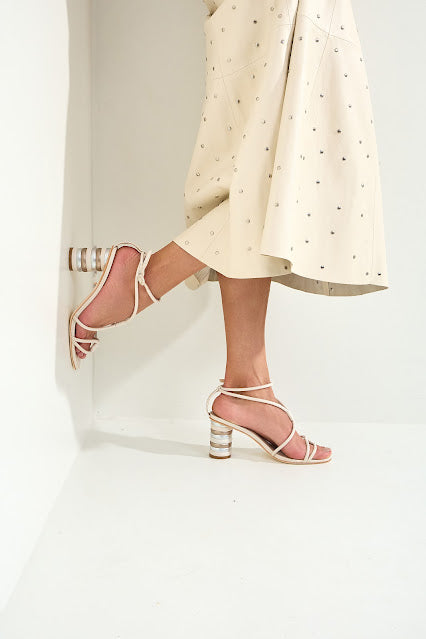 Sandália Pamela Off White