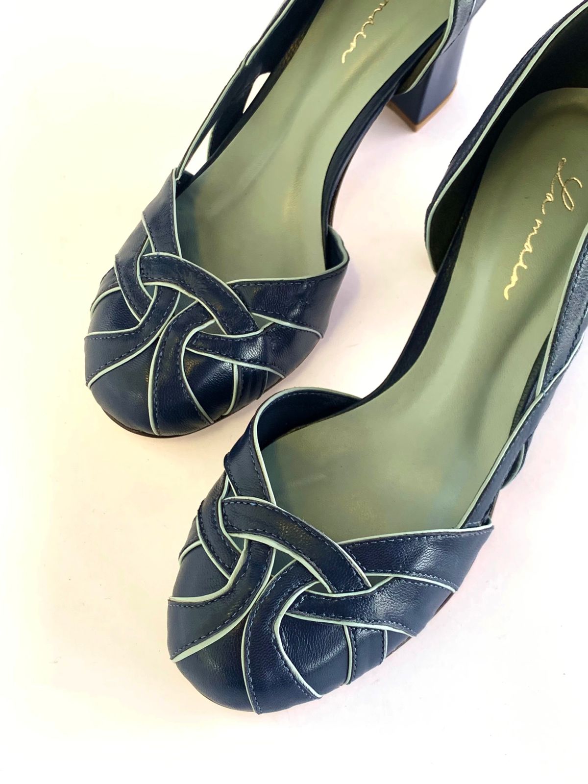 Pietra Navy Doll Shoes