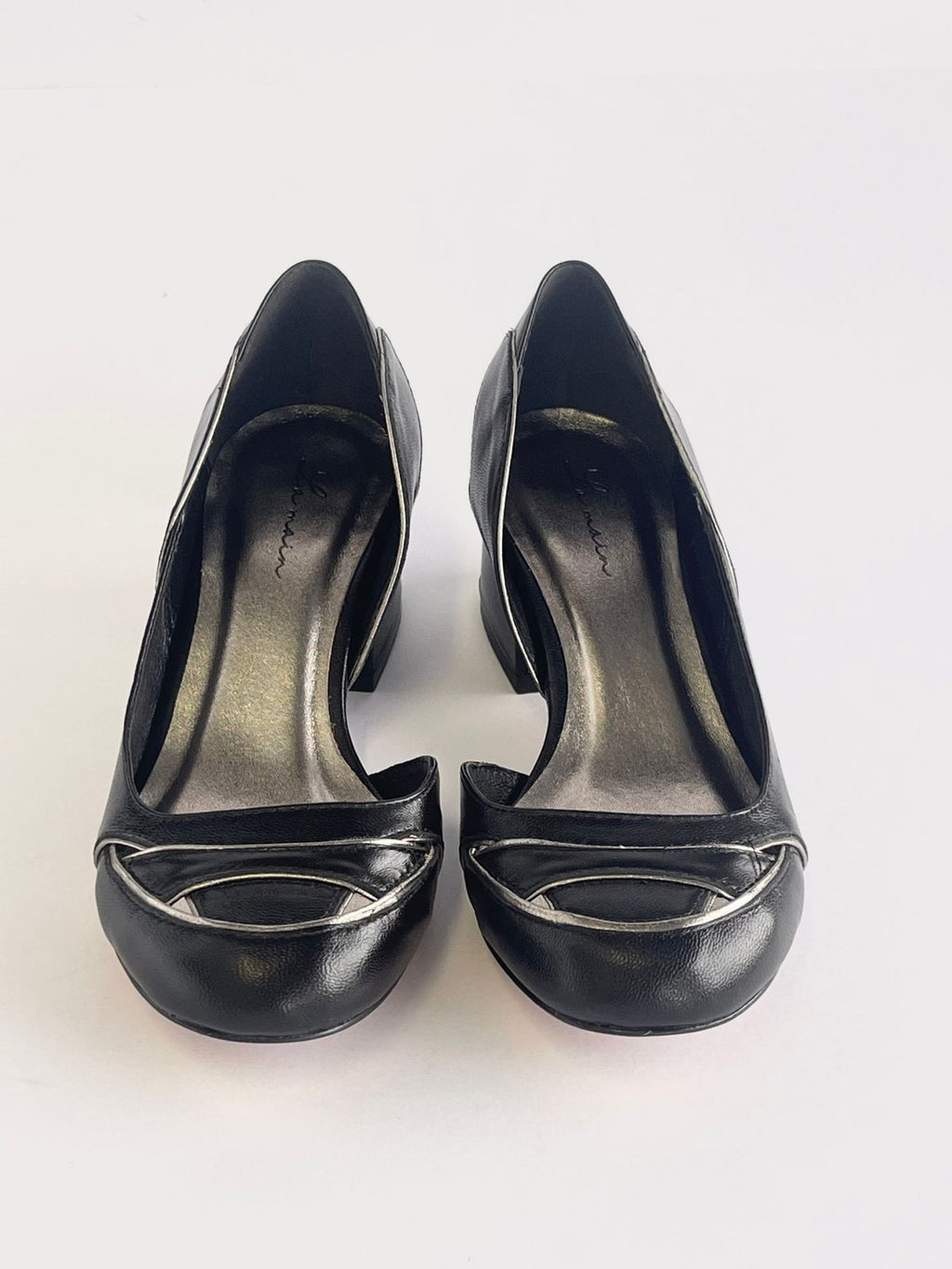 Sapato Raquel Salto Baixo Preto