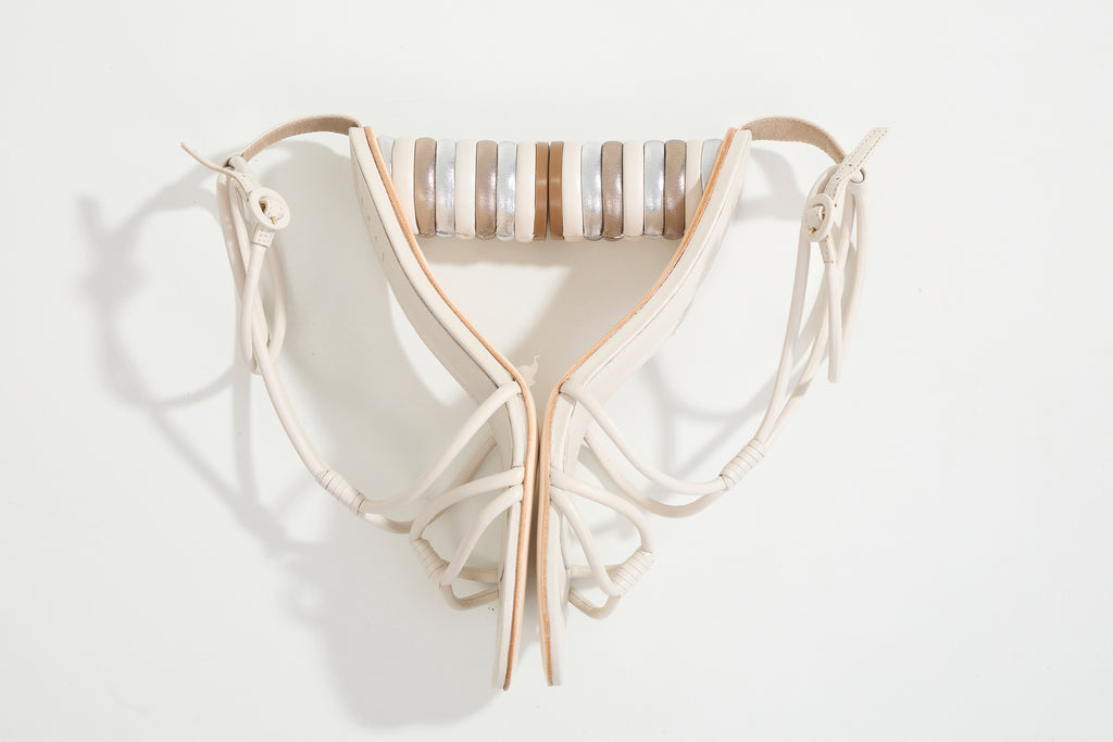 Sandália Pamela Off White