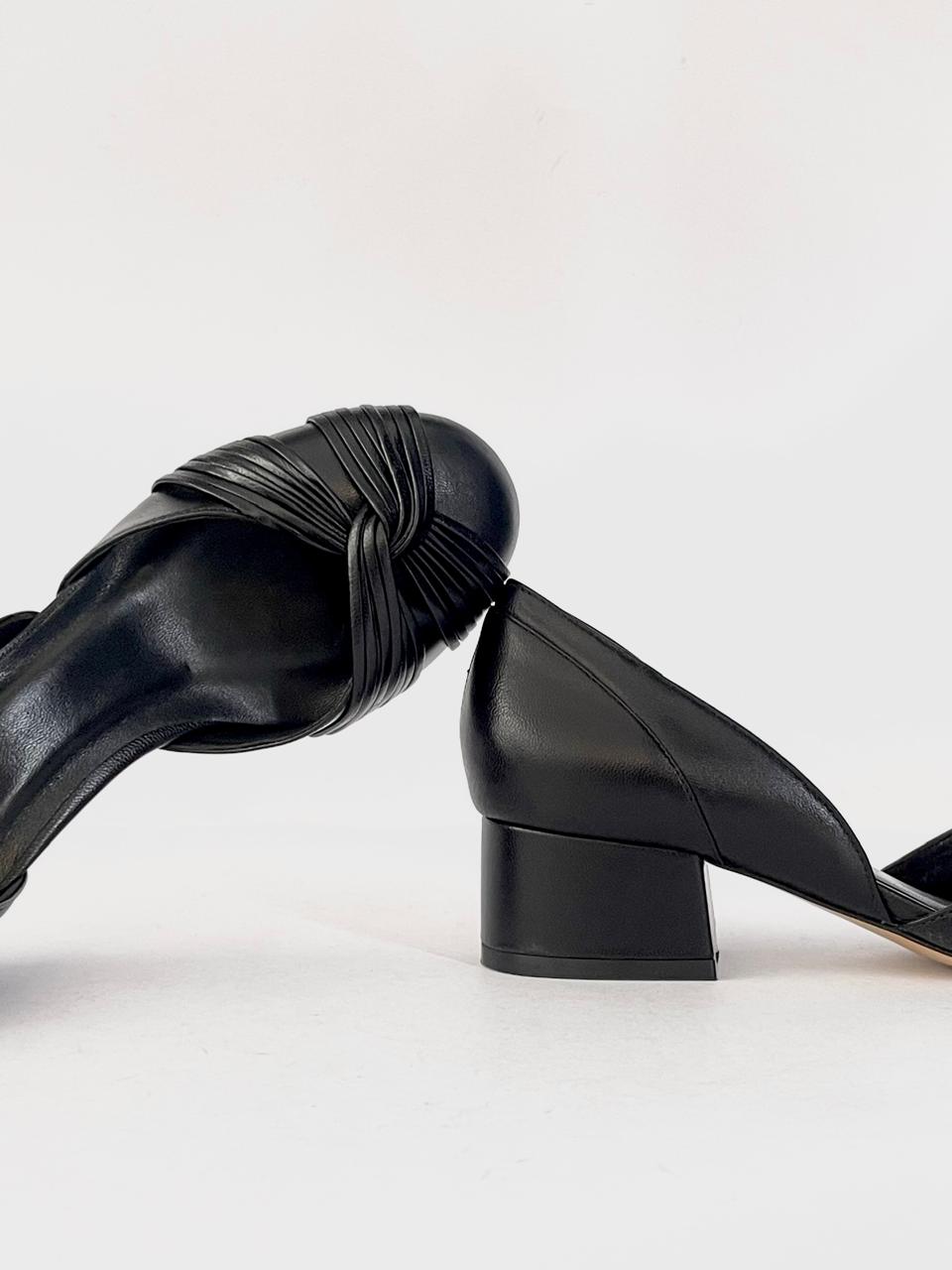Sapato Paola Salto Baixo Preto