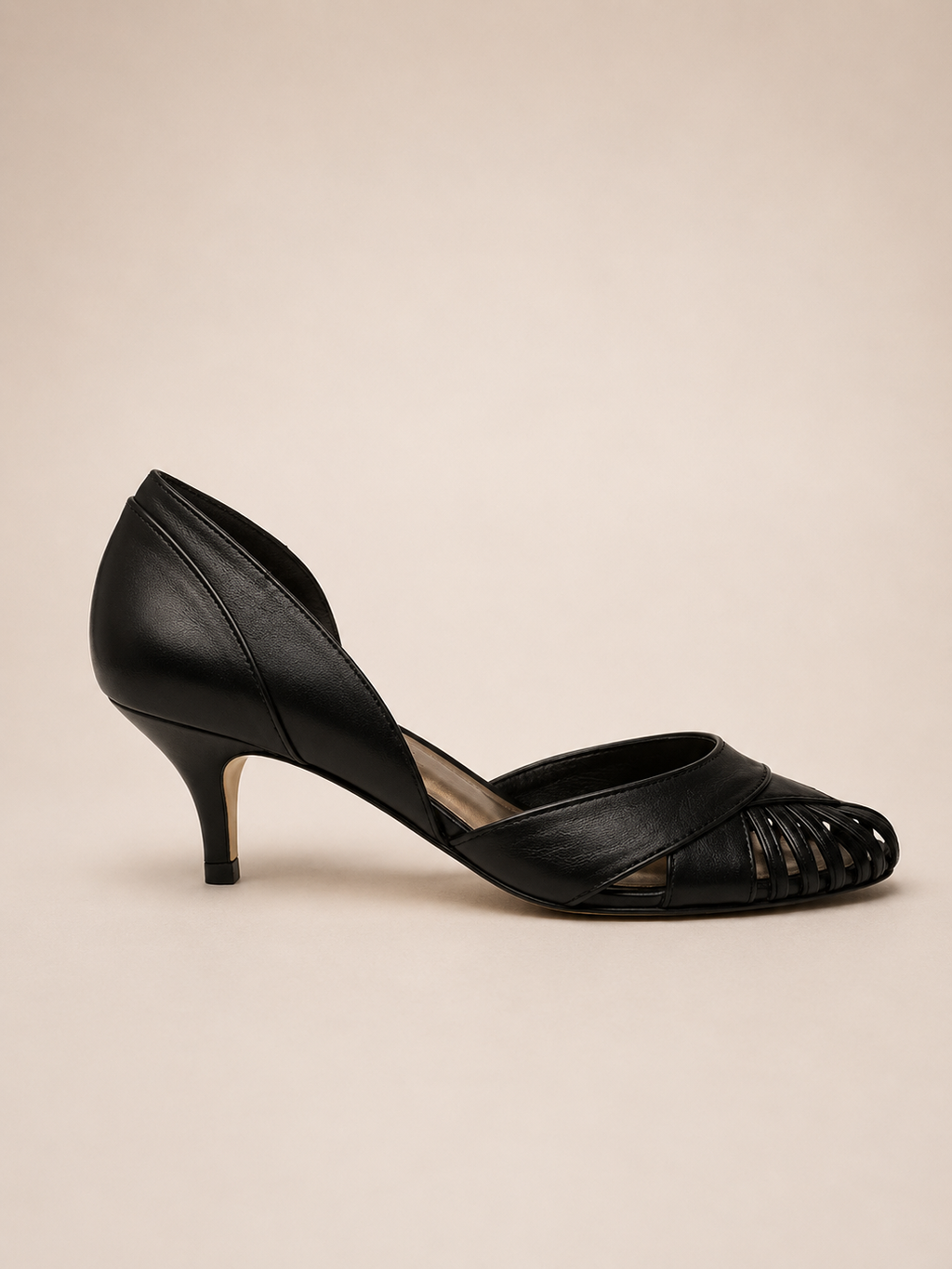 Sapato Lírio Salto Fino Preto