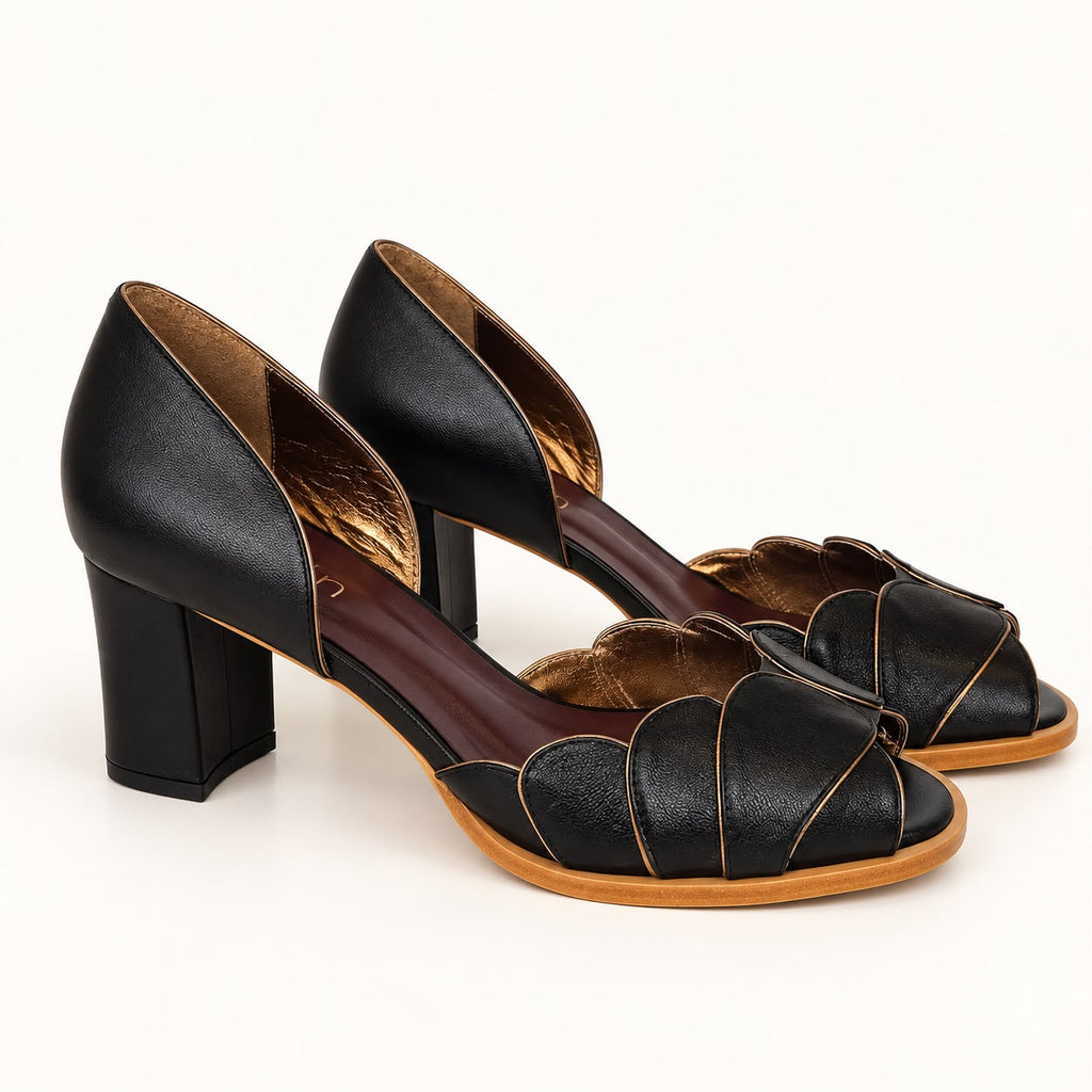 Peep Toe Layla Black