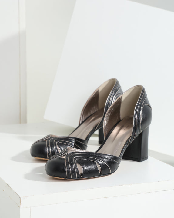 Sapato Violeta Preto
