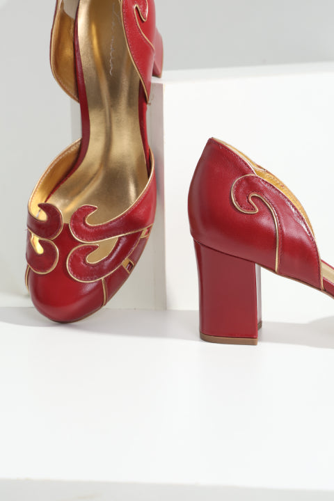 Sapato Boneca Lavínia Vermelho