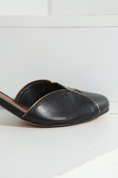 Sapato Bianca Salto Fino Preto