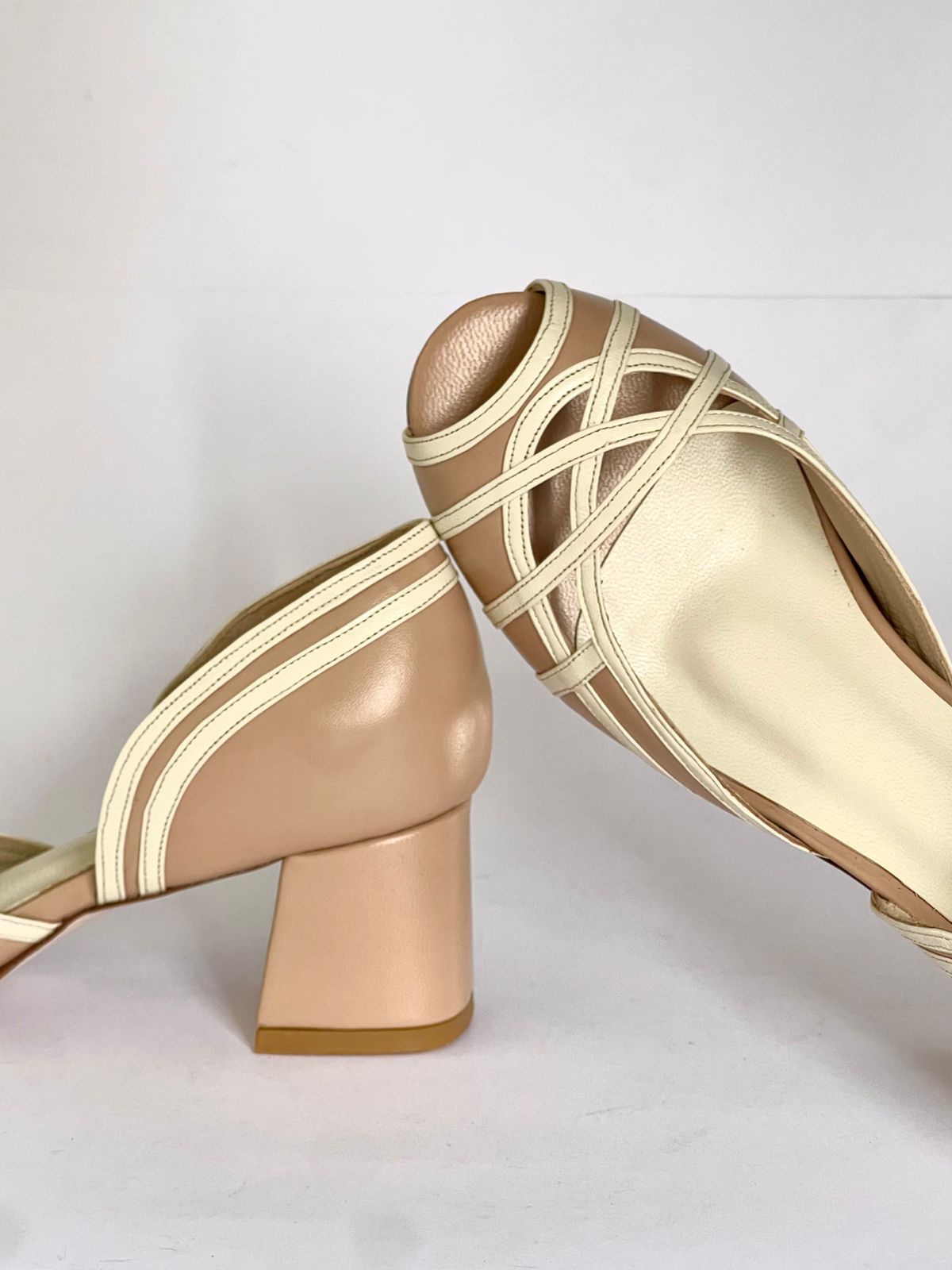 Peep Toe Isabela Nude Rose