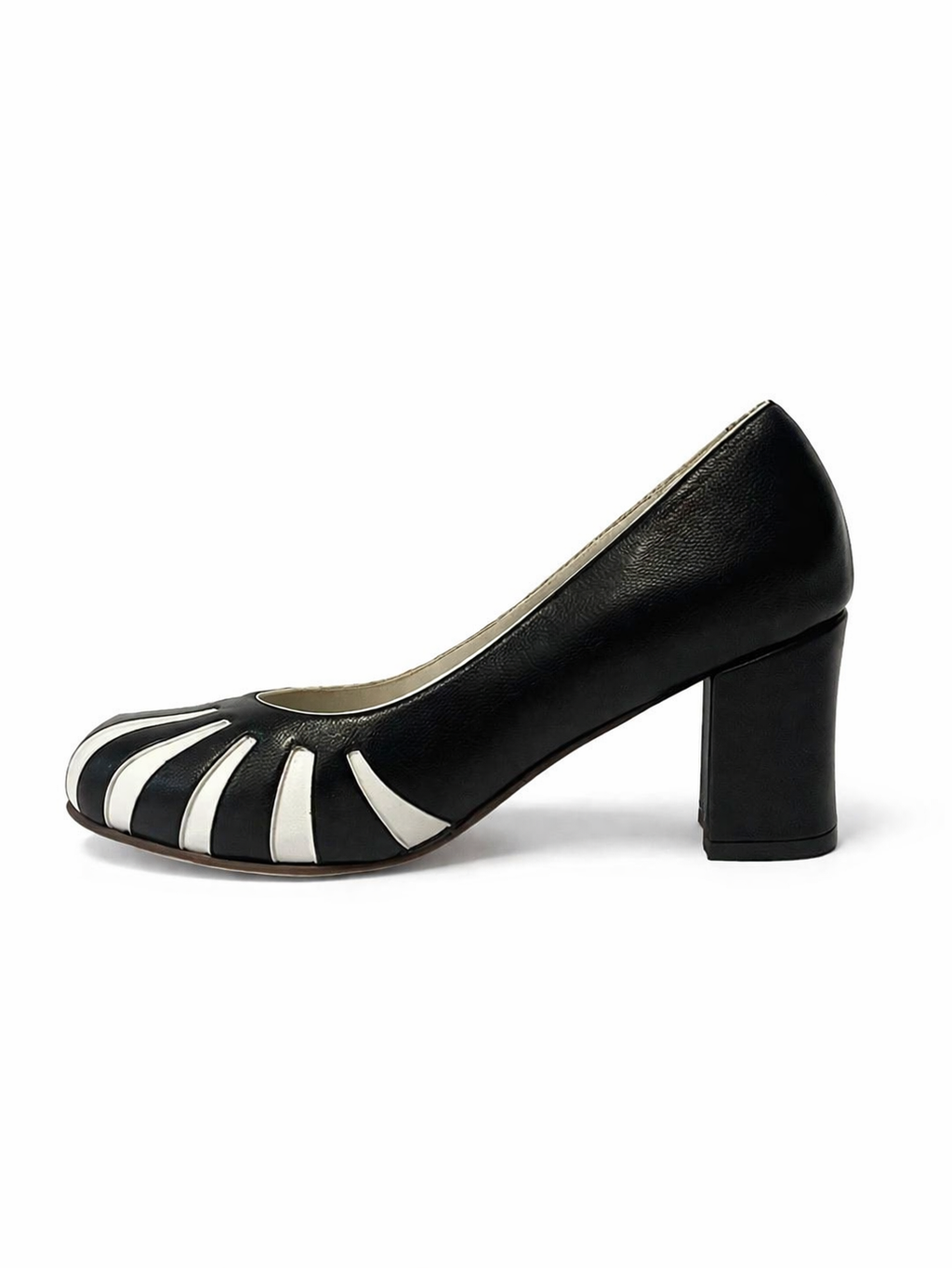 Sapato Fani Preto e Branco
