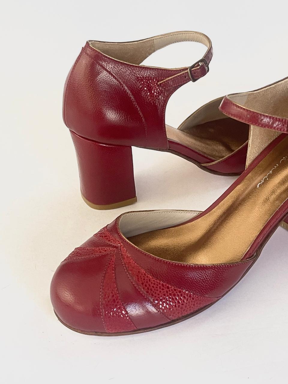 Sapato Nadia Vermelho Cereja