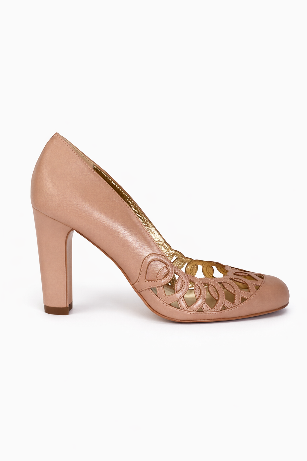 Scarpin Bella Nude Rose