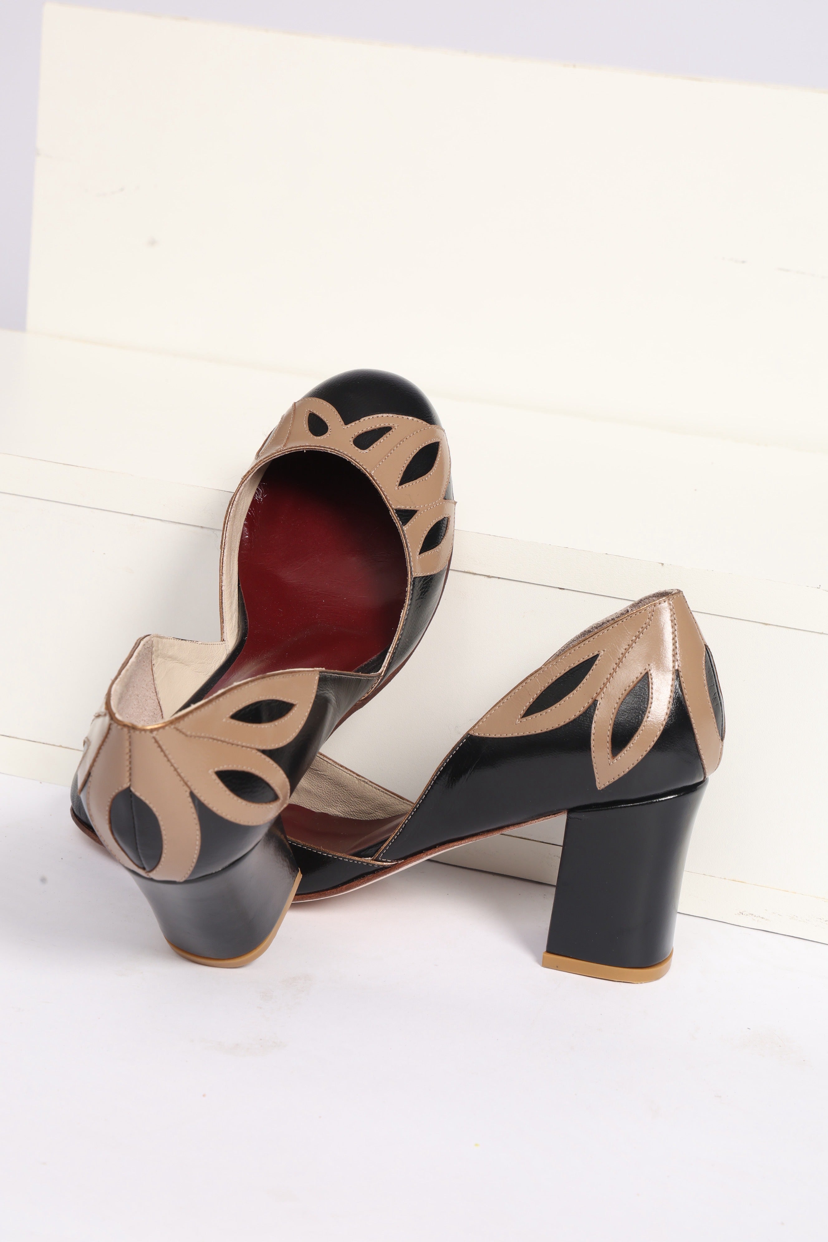 Sapato Boneca Juliana Preto c/ Fendi