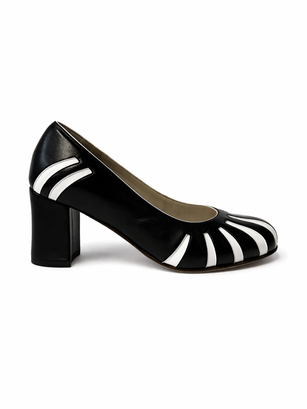 Sapato Fani Preto e Branco