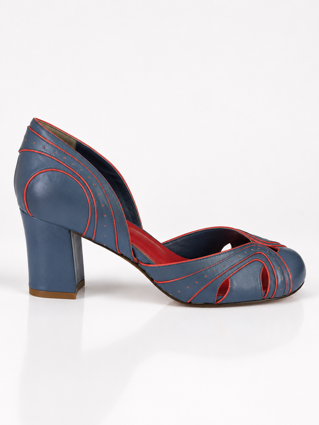 Violet Blue Denim Shoe
