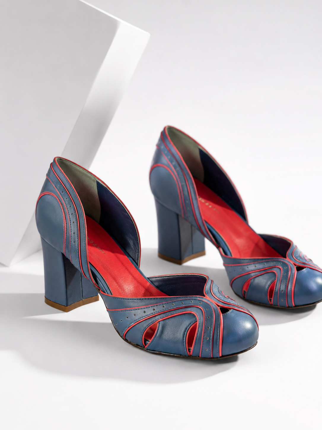 Violet Blue Denim Shoe