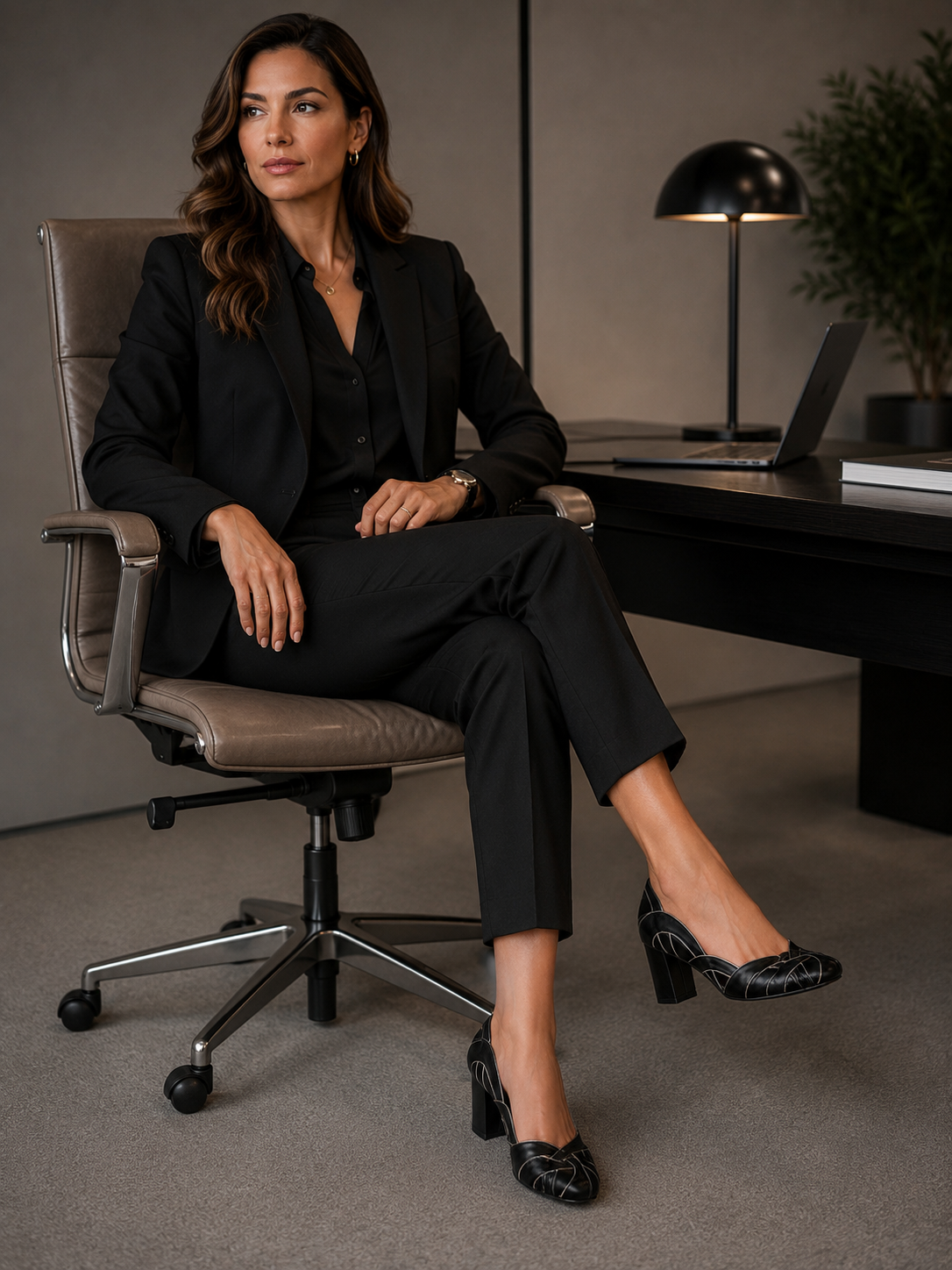 Pietra Black Shoe