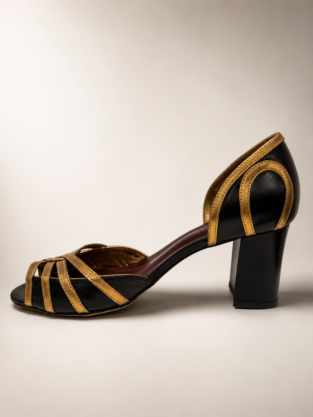 Alice Black Peep Toe
