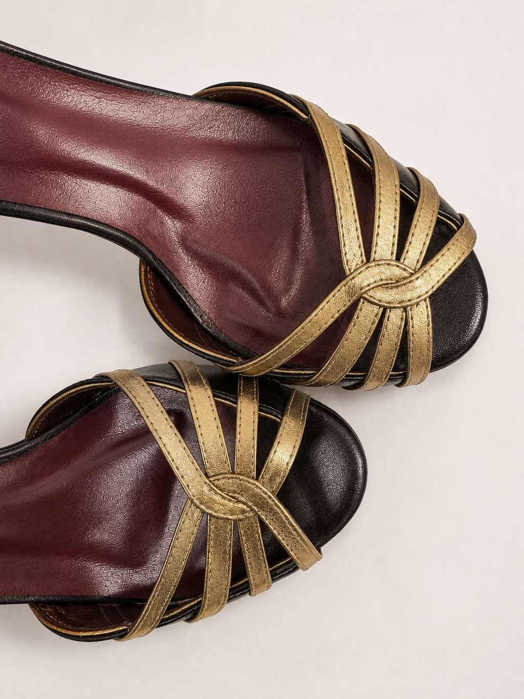 Alice Black Peep Toe