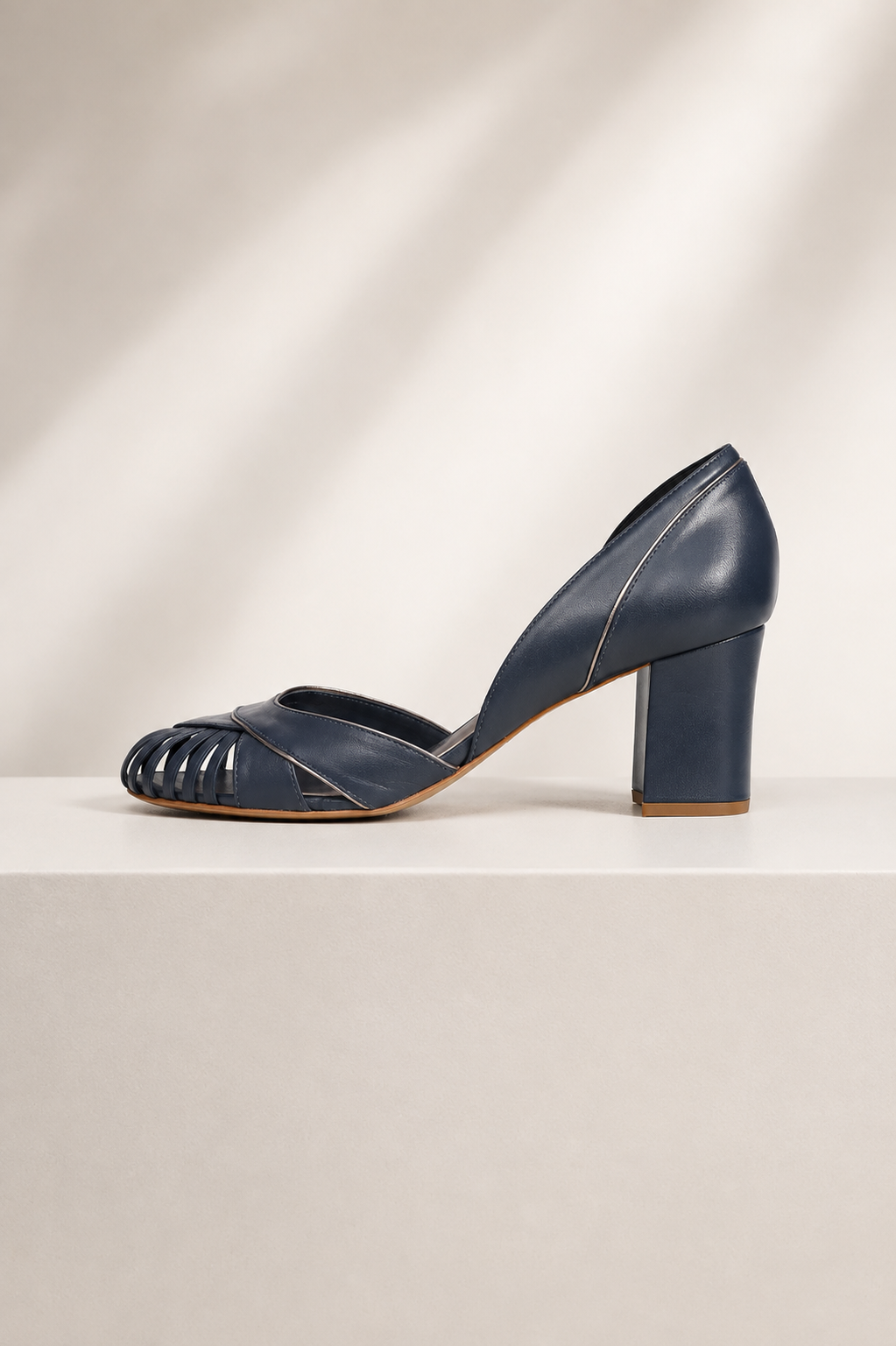 Navy Blue Lily Shoe