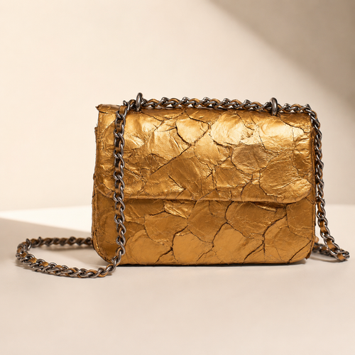 Bolsa Bali Pirarucu Ouro Velho