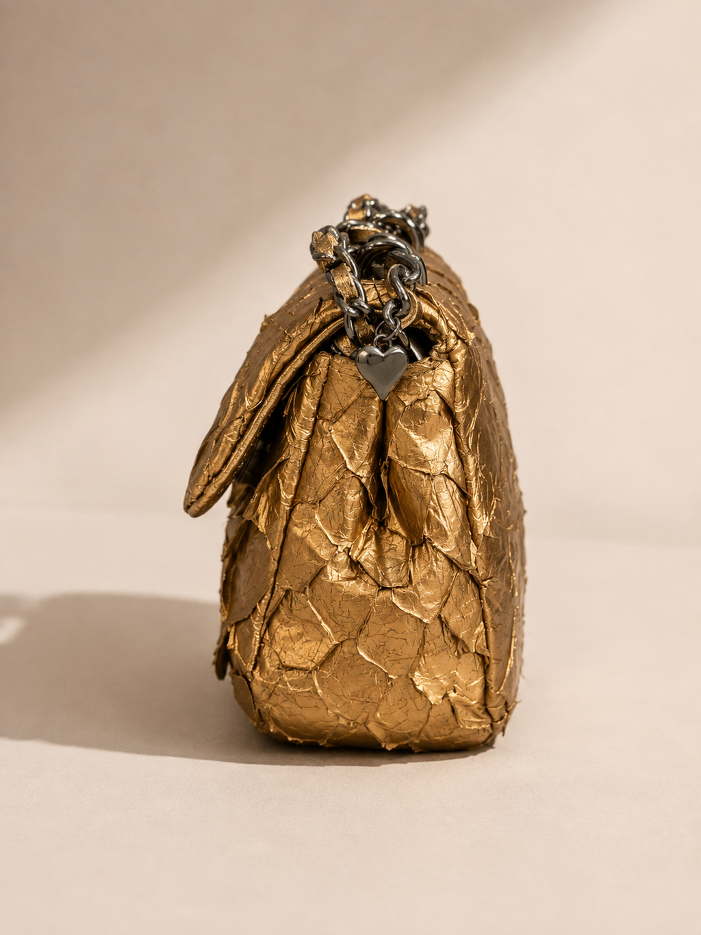 Bolsa Bali Pirarucu Ouro Velho