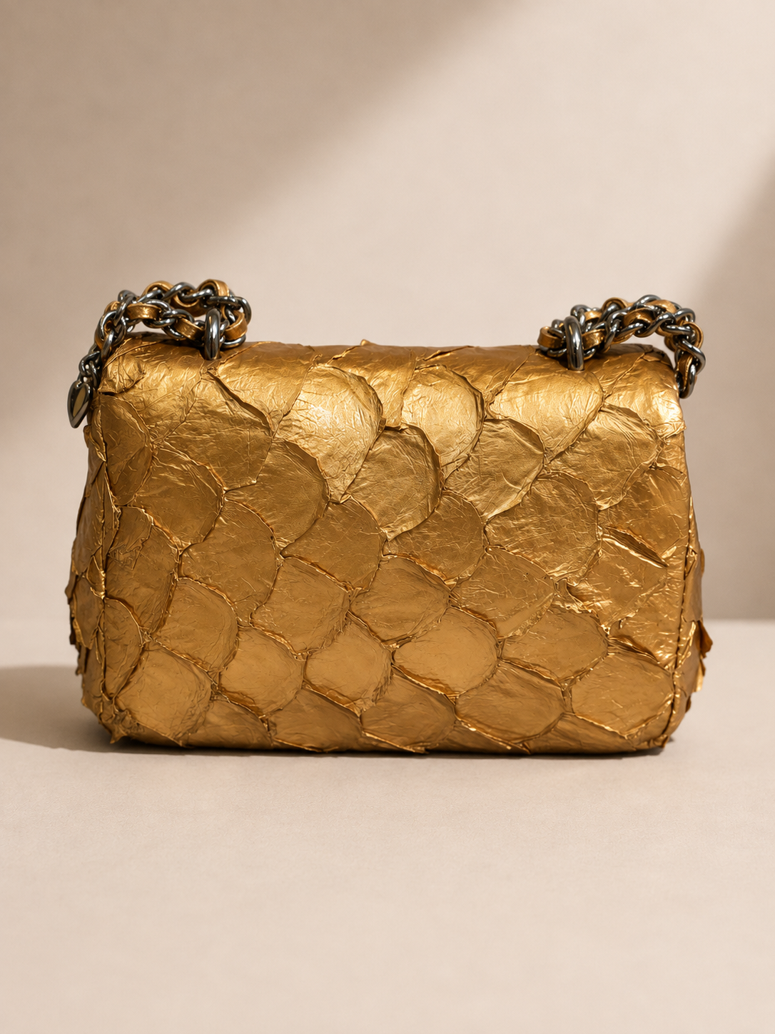 Bolsa Bali Pirarucu Ouro Velho