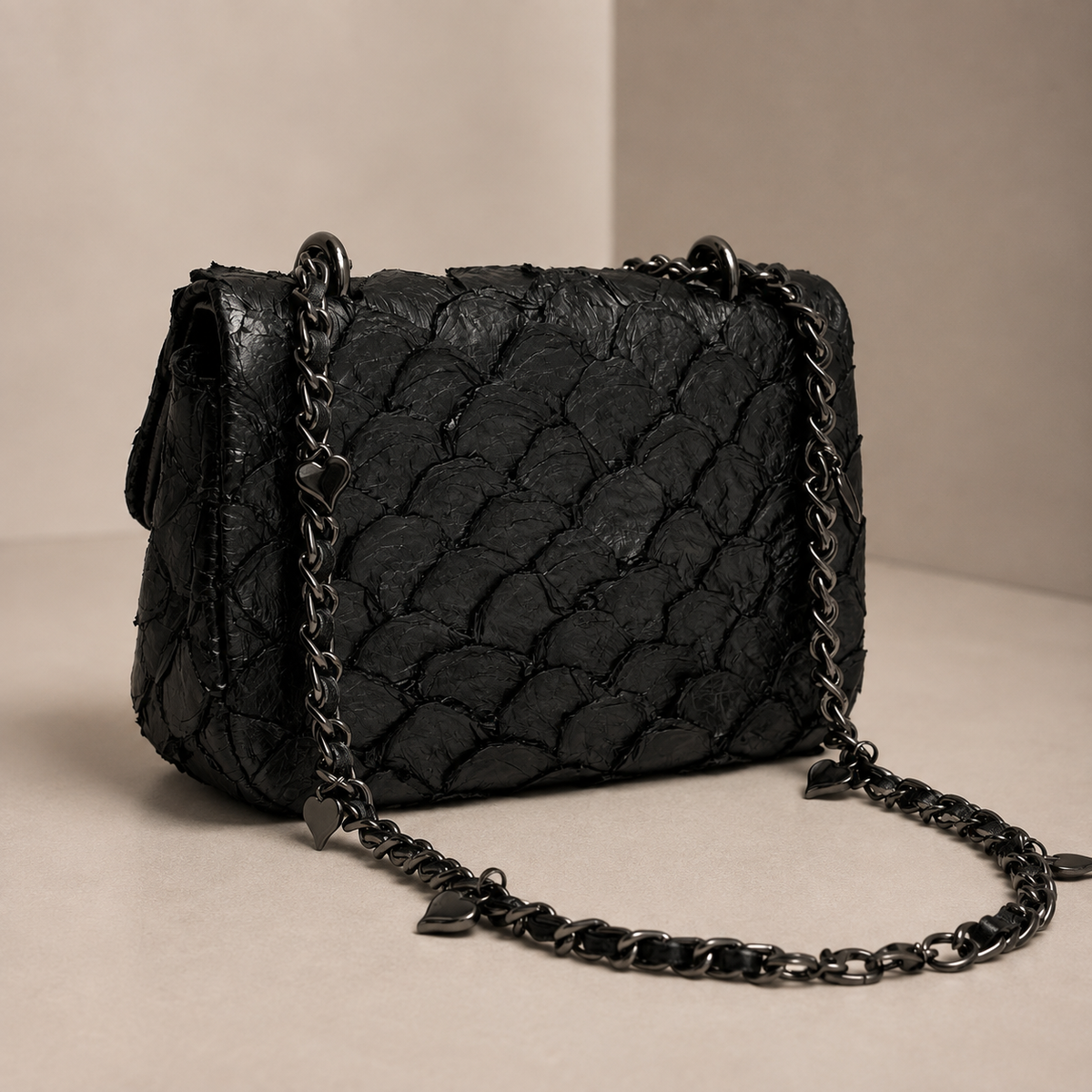 Bolsa Bali Pirarucu Preta