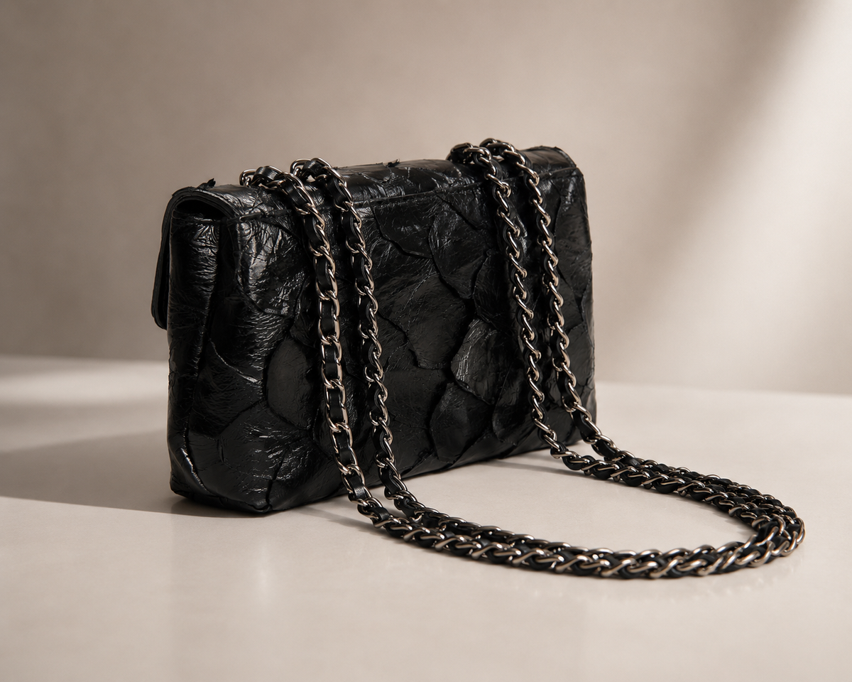 Bolsa Bia Preta Pirarucu