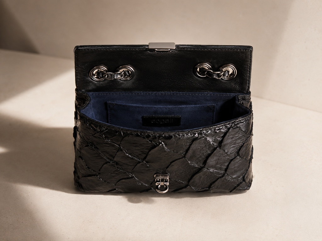 Bolsa Bia Preta Pirarucu