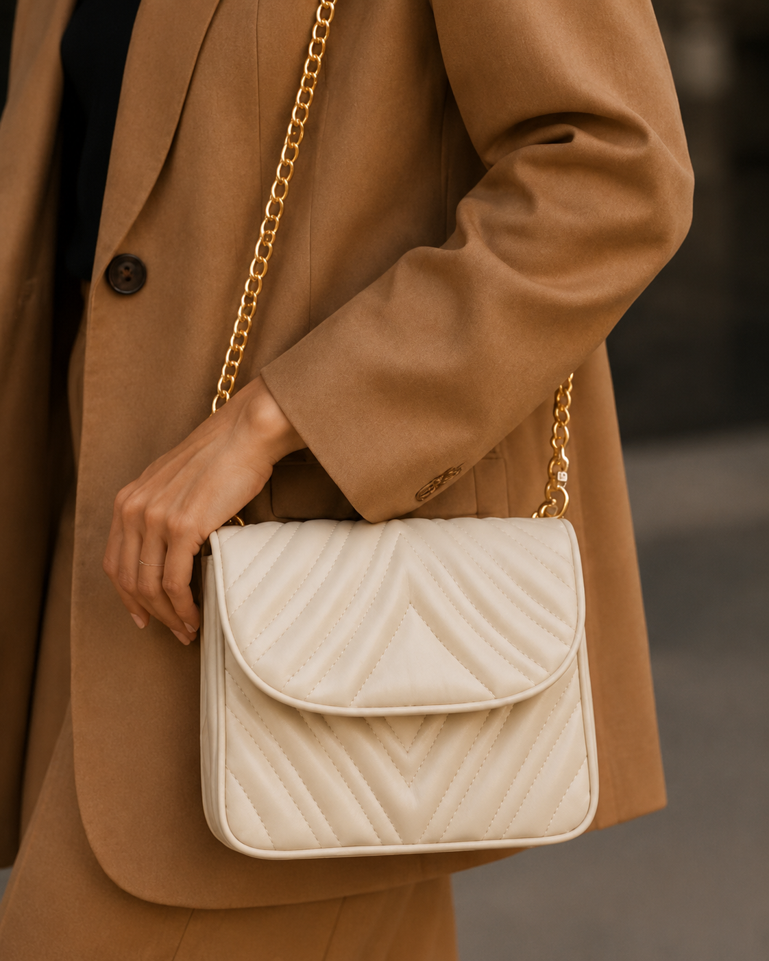Bolsa Laís P Off White