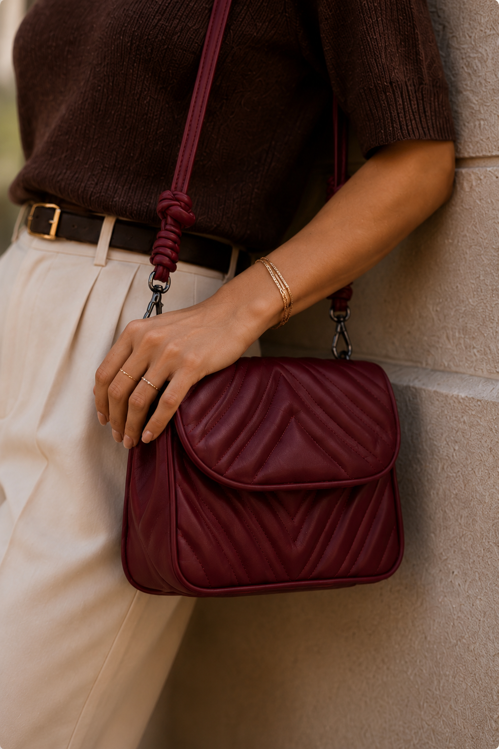 Bolsa Laís P Vinho