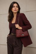 Bolsa Barcelona Vinho Pirarucu