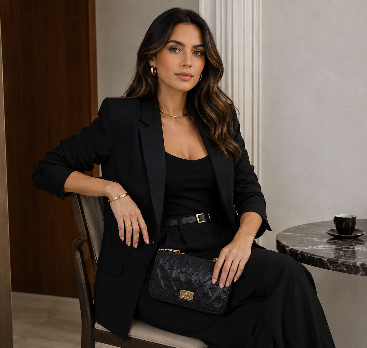Bolsa Francis Pirarucu Preta