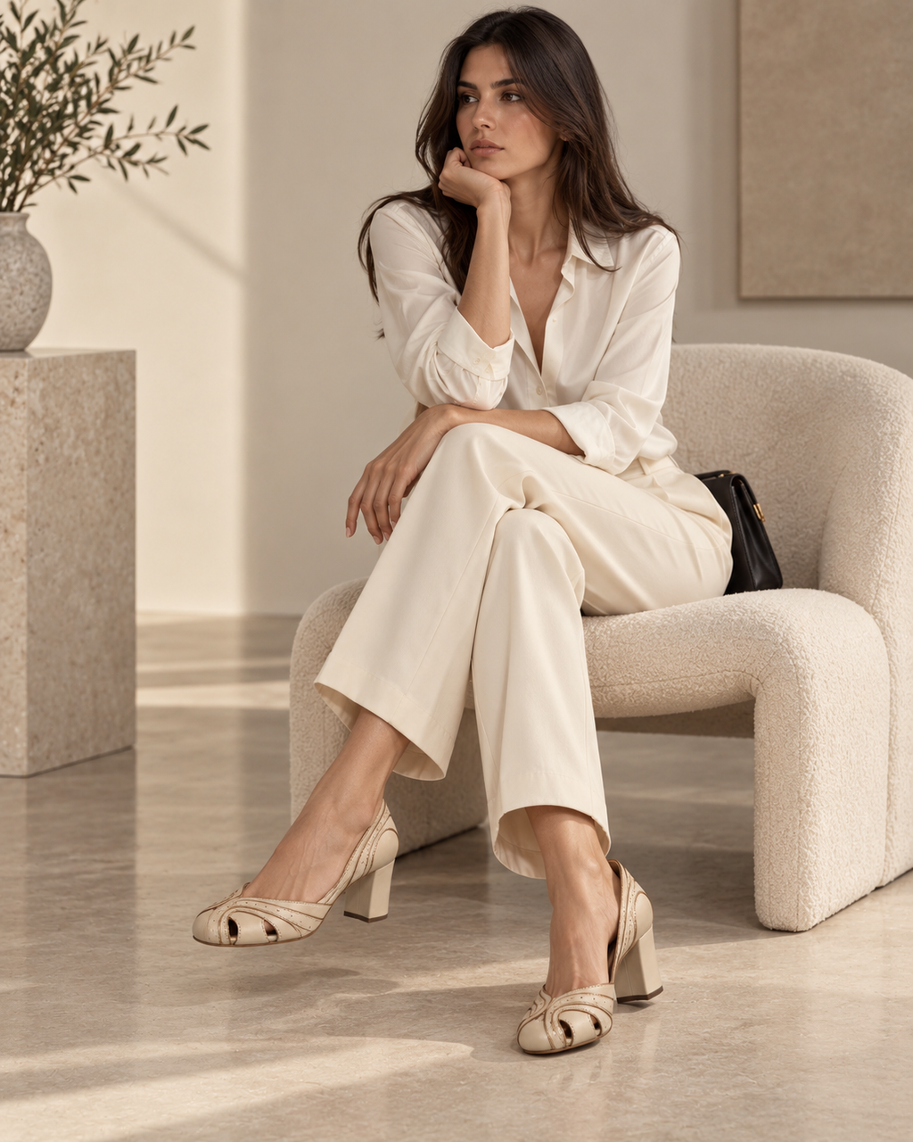 Violet Nude Bistro Shoe