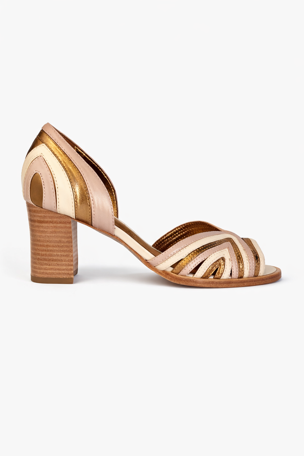 Peep Toe Esther Off  White