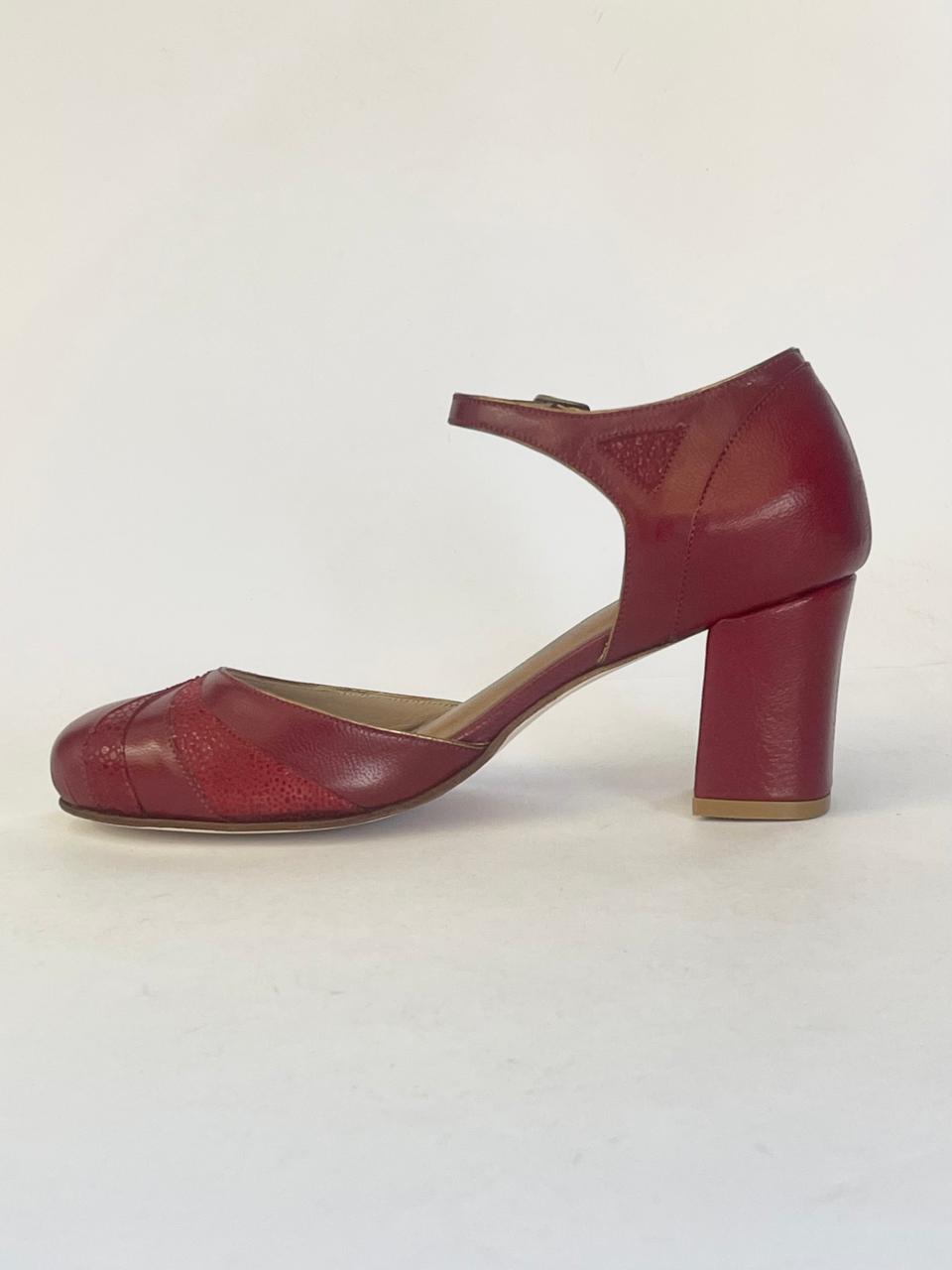 Sapato Nadia Vermelho Cereja