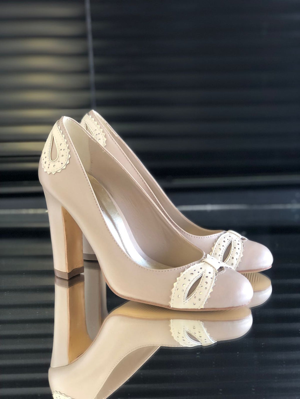 Scarpin Tulipa Nude Centeio